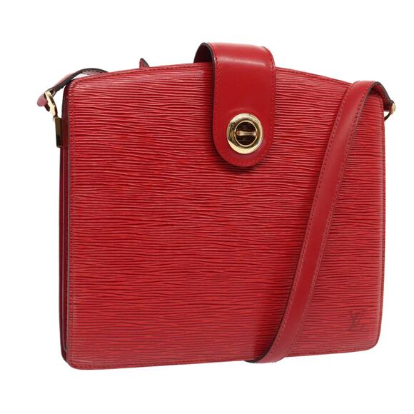 LOUIS VUITTON Epi Capuchin Shoulder Bag Red M52347 - Picture 1 of 16